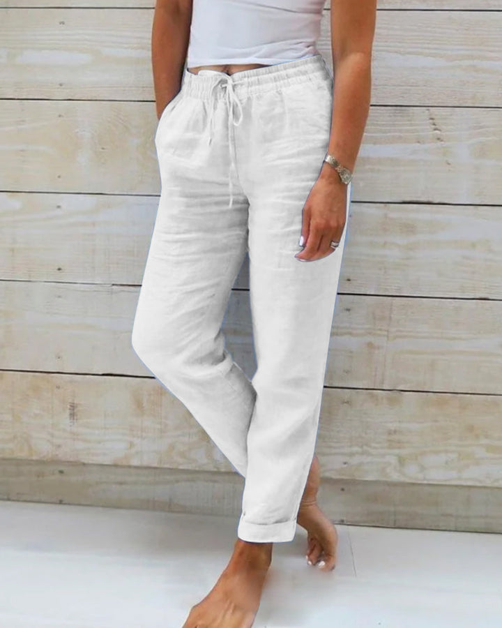 Mabel - Casual Straight Trousers