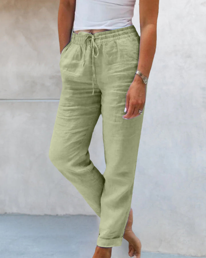 Mabel - Casual Straight Trousers