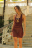 Dahlia | Halter Mini Dress