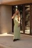 Verde Allure | Knit Maxi Dress
