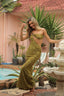 Olive Bloom Maxi