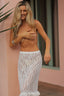 Isla Lace | Sheer Midi Skirt