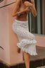 Isla Lace | Sheer Midi Skirt