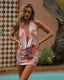 Seashell Muse | Halter Mini Dress