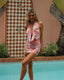 Seashell Muse | Halter Mini Dress