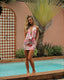 Seashell Muse | Halter Mini Dress