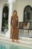 Mocha Muse | Knit Maxi Dress