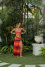 Paloma Fire Two-Piece Maxi Set