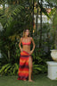 Paloma Fire Two-Piece Maxi Set