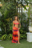 Paloma Fire Two-Piece Maxi Set