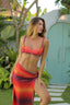 Paloma Fire Two-Piece Maxi Set