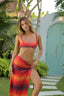 Paloma Fire Two-Piece Maxi Set
