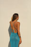 Santorini Dream Teal | Maxi Dress