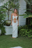 Isla Siren | Crochet Cut-Out Maxi Dress