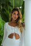 Riviera Lace Crochet Mini Dress