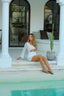 Riviera Lace Crochet Mini Dress