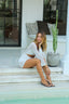 Riviera Lace Crochet Mini Dress