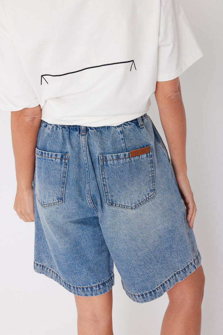 HARVEY Shorts Blue Denim