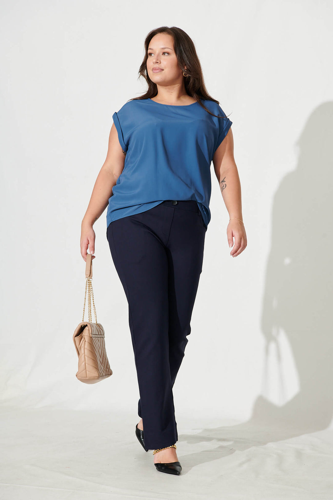 Rejina Top In Blue