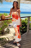 Kaliyah | Floral Print Maxi Dress