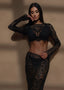 Aubriella | Long Sleeve Wrap Set