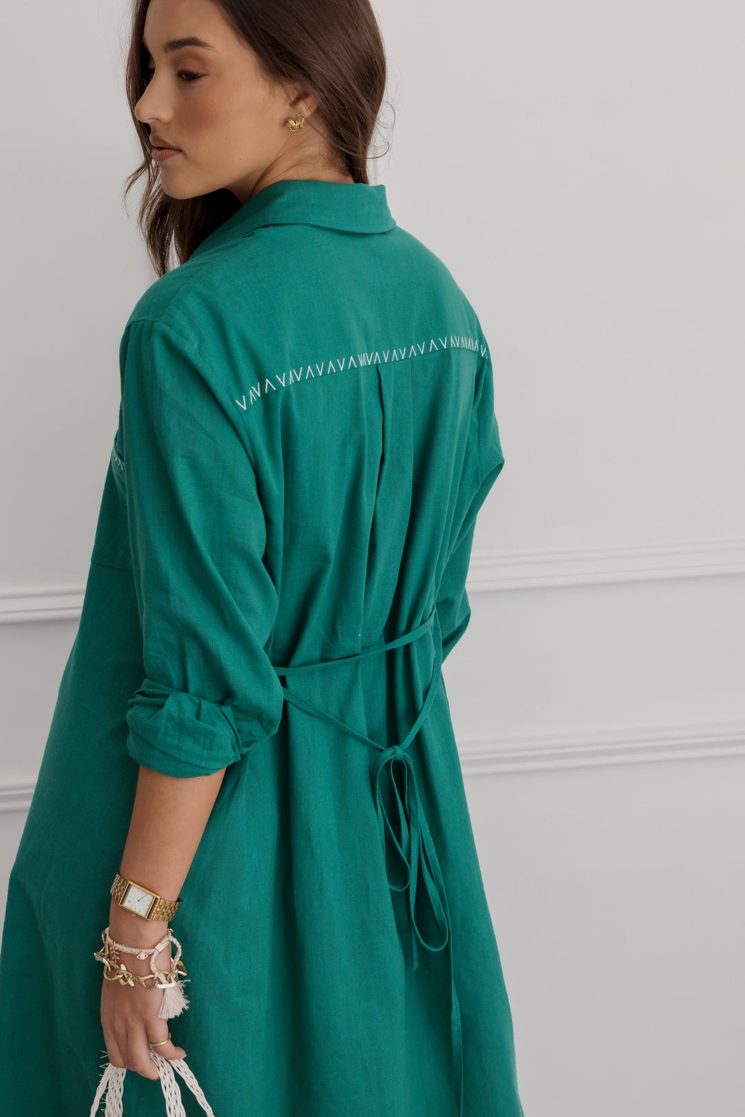 OSKO Dress Emerald