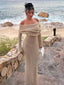Nayara | Elegant Off Shoulder Maxi Dress