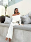 Nayara | Elegant Off Shoulder Maxi Dress