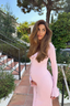Neoma | Casual Long Sleeved Midi Dress