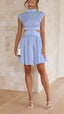 Chloe | High Neck Mini Dress
