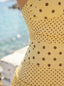 Amara Polka Maxi Dress Yellow - Sierra Sydney