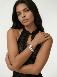 Aurelia Silver Cuff - Sierra Sydney