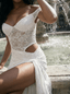 Café Noir Lace Dress White - Sierra Sydney