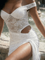 Café Noir Lace Dress White - Sierra Sydney