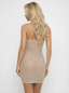 Champagne Crystal Mini Dress - Sierra Sydney
