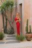 Crimson Flame | Ruched Set - Sierra Sydney