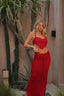 Crimson Flame | Ruched Set - Sierra Sydney