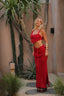 Crimson Flame | Ruched Set - Sierra Sydney
