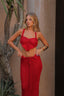 Crimson Flame | Ruched Set - Sierra Sydney
