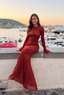 Ashley Mesh Open Back Maxi Dress