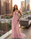 Aluma Crystal Chain Sheer Flow Maxi Dress