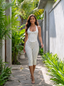 Lerania Polka Dot Jumpsuit &amp; Corset Set