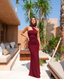 Riviera Halter Midi Dress