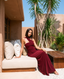 Riviera Halter Midi Dress
