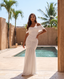 Celeste Off-Shoulder Ruched Maxi Dress