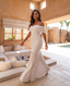 Celeste Off-Shoulder Ruched Maxi Dress