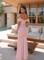 Celeste Off-Shoulder Ruched Maxi Dress