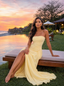 Soleil Corset Maxi Dress