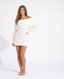 Aspen Off-Shoulder Knit Mini Dress