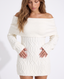Aspen Off-Shoulder Knit Mini Dress